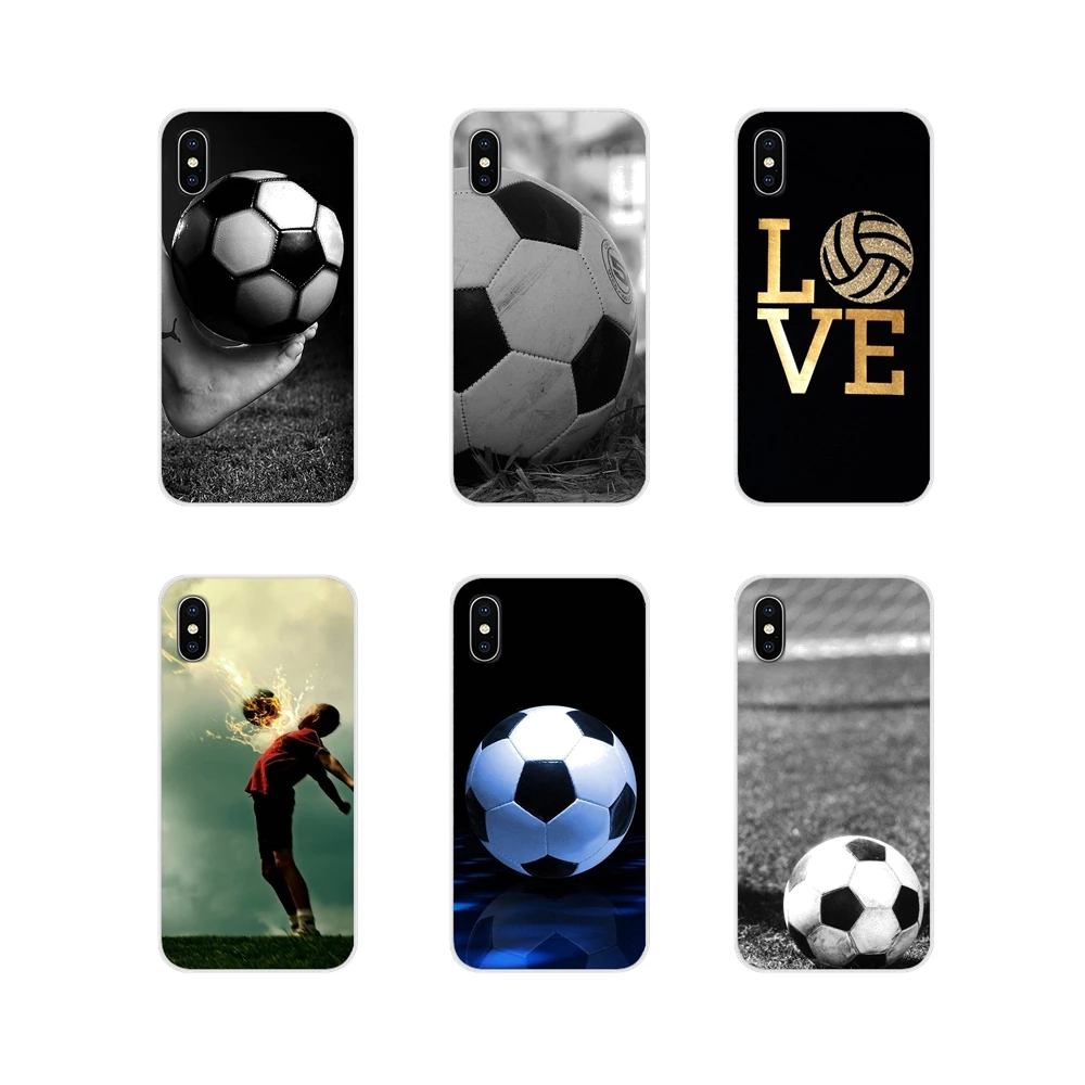 

Accessories Phone Cases For Samsung Galaxy S3 S4 S5 Mini S6 S7 Edge S8 S9 S10 Lite Plus Note 4 5 8 9 football soccer ball design
