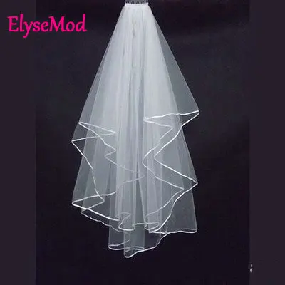 White Ivory Wedding Veil