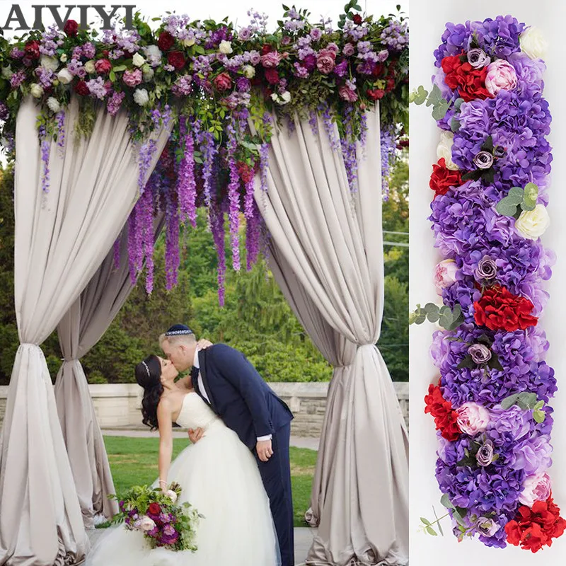 Wedding silk flower props artificial flower arch decoration wedding scene road leading flower arrangement decoration Wedding silk flower props artificial flower arch decoration wedding scene road leading flower arrangement decoration