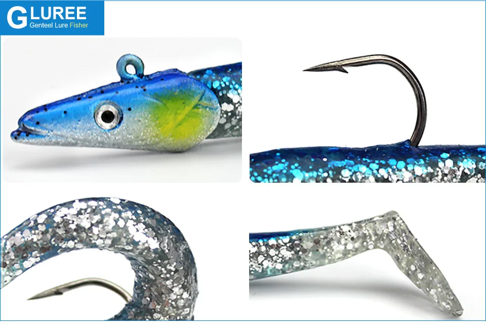 GLUREE-5PcsLot-Fish-Type-Lead-Head-Fishing-Lure-11cm-22g-Soft-Lure-Artificial-Bait-Single-Hook-Jigging-Lure-Fishing-Bait_12