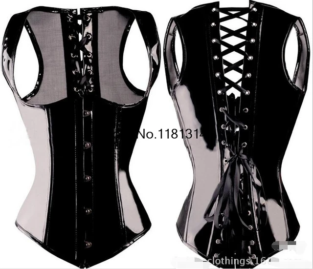 Women Gothic Court Corset Waist Cincher Punk Sculpting Shapewear Casual  Underwear Flatten Tummy under Clothes, Black, Small : : Clothing,  Shoes & Accessories