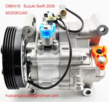

4pk 110mm auto ac Compressor for Suzuki Solio Swift III SX4 2007-2008 9520063JA0 9520063JA1