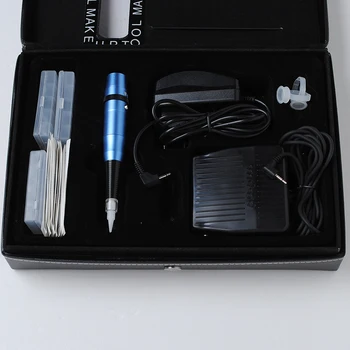 

Permanent make up Pen tattoo machines kit new tattoo makeup machine for eyebrow & lip with 30 needles tips