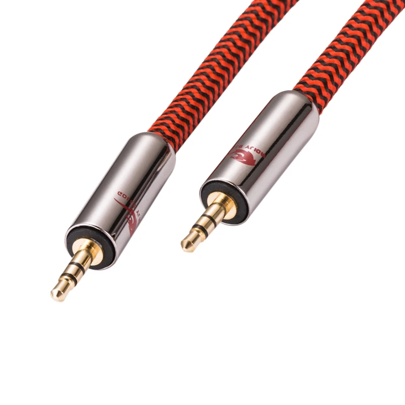 Hifi 1/8 &quotмини джек 3 5 мм штекер AUX кабель ПК телефон наушники автомобиль