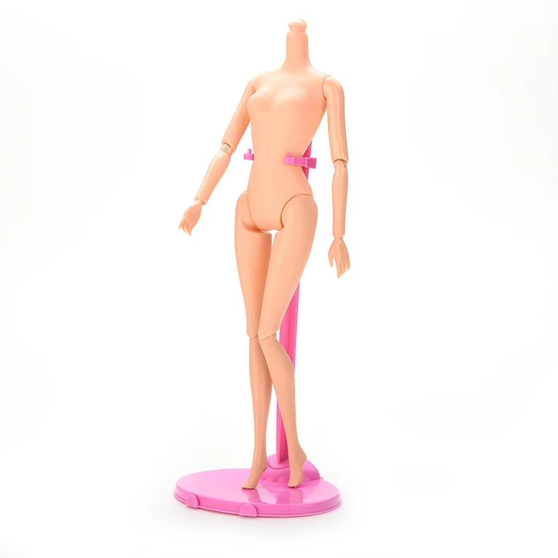 2 couleurs 21.5cm poupées support présentoir pour plastique rose cintres support poupée robe vêtements accessoires vente chaude