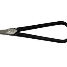 Черная ручка резак, золотая, серебряная цепочка ножницы, листовые ножницы, изогнутые резцы