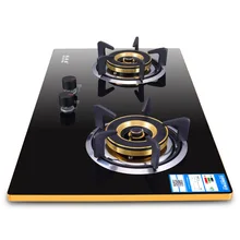 Настольный зажим двойного назначения газовая печь встроенный хоп алюминиевый сплав край-плакированный печной термоэлемент тушения двойной плиты