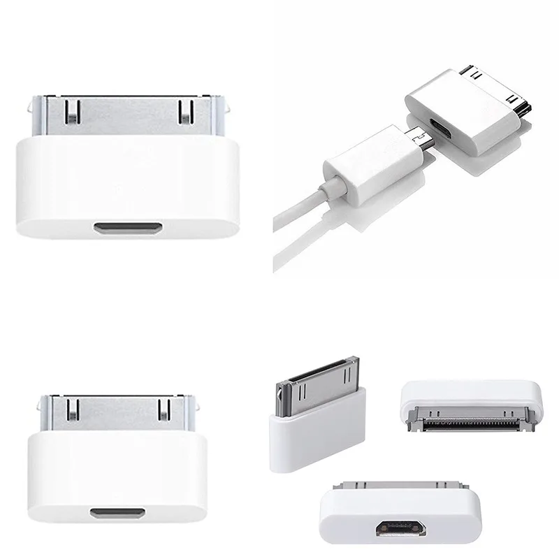 Набор зарядных кабелей 3 в 1 с Micro USB 30pin адаптер Type C для Iphone 4 Samsung Galaxy S6 edge Plus S 7 Meizu Pro