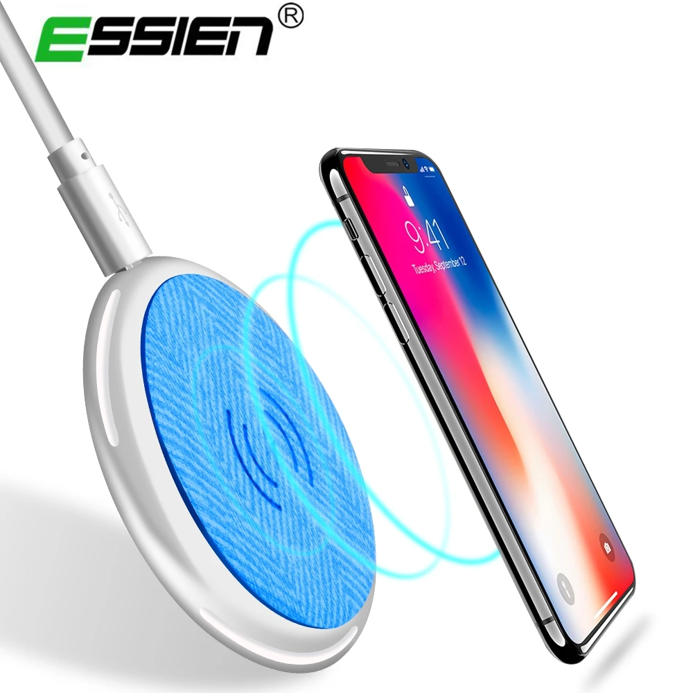Aliexpress.com : Buy Essien Leather Qi Wireless Charger