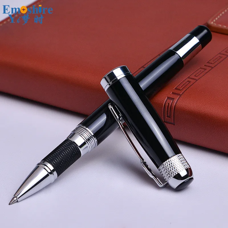Emoshire Business signature pen gift metal custom black advertising gel pen gift pen pen logo ball pen wholesale (10)