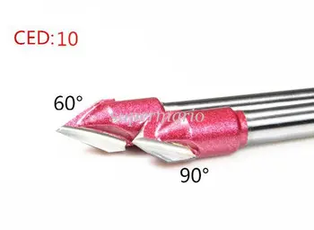 

High Quality 3D Wood Making Router CNC Engraving V Groove Bit End Mill 22mm 90Degree