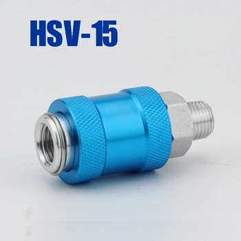 

5pcs/lot pneumatic components HSV-15 Slide switch G1/2" push hand valve aluminum alloy Hand slide valve