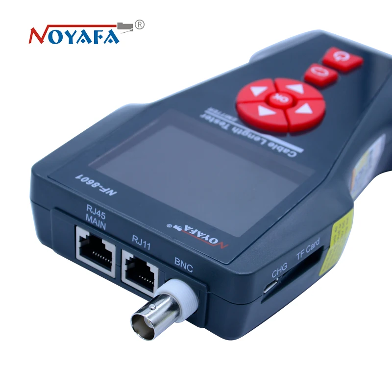 Nuevo probador de Cable de red multifuncional NF-8601W, probador de longitud de Cable LCD, probador de punto de rotura, versión en inglés NF_8601W - 3