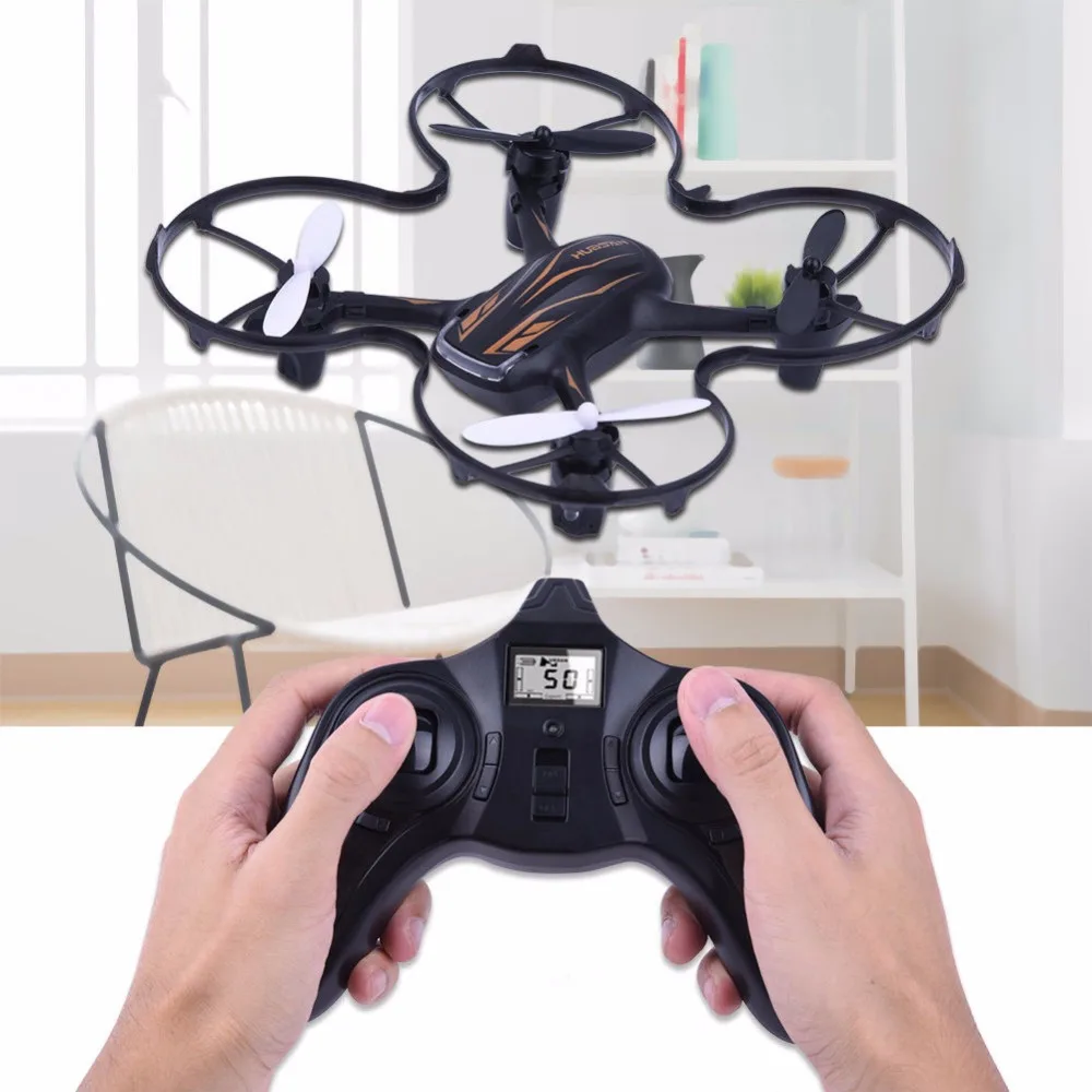 Hubsan H107P X4 плюс пульт дистанционного управления Дрон RTF 2 4G RC Мини Pocke вертолет