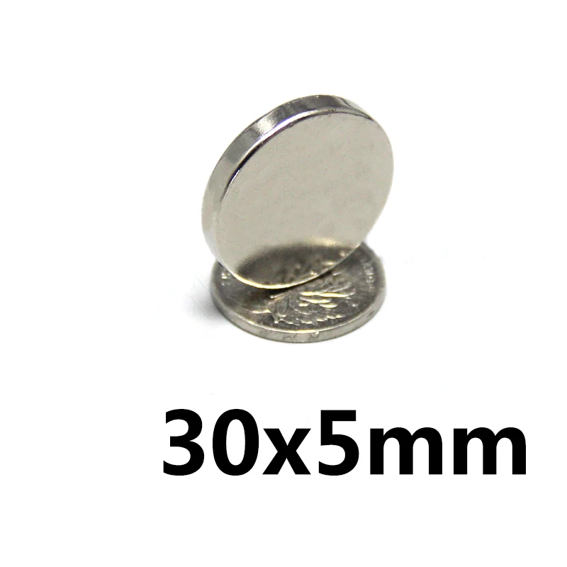 

1Pcs Mini Small N35 Magnet 30x5mm Neodymium Magnet Permanent NdFeB Super Strong Powerful Magnets
