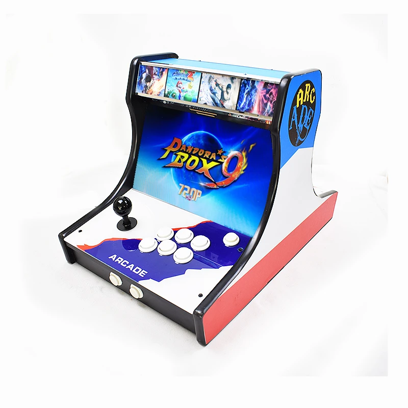 13.1 Inch LCD Pandora Box 9D 2500 Arcade Console No Delay Joystick Button Double IPS Screen Arcade Machine for 2 Player Bartop 13.1 Inch LCD Pandora Box 9D 2500 Arcade Console No Delay Joystick Button Double IPS Screen Arcade Machine for 2 Player Bartop