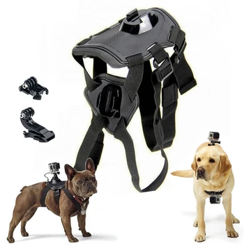 

Adjustable Fetch Dog band for Gopro hero 7 6 5 4 3 Dog harness Chest Belt Strap Sports camera Mount Holder for SJCAM for Xiaoyi