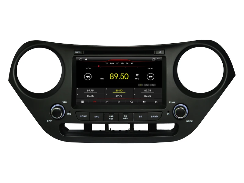 Flash Deal Fit for HYUNDAI grand I10 2016 OTOJETA android 8.1 VERSION Wifi car dvd player tape recorder GPS headunits with blue light 2