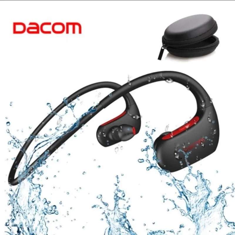 Беспроводные спортивные наушники DACOM L05 Спортивная Bluetooth гарнитура с басами