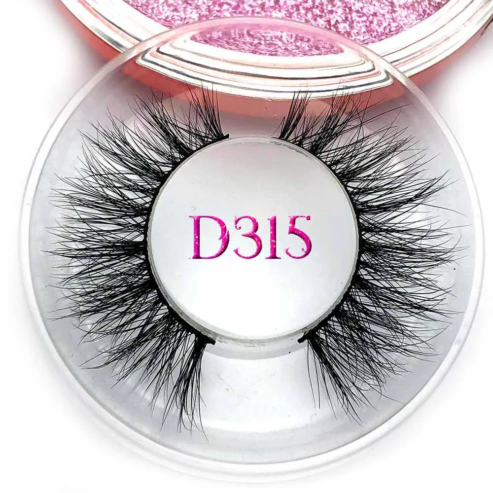 

Mikiwi D315 mink eyelashes natural thin 3d mink lashes 1 box false eyelashes volume eyelash extension cilios maquillaje