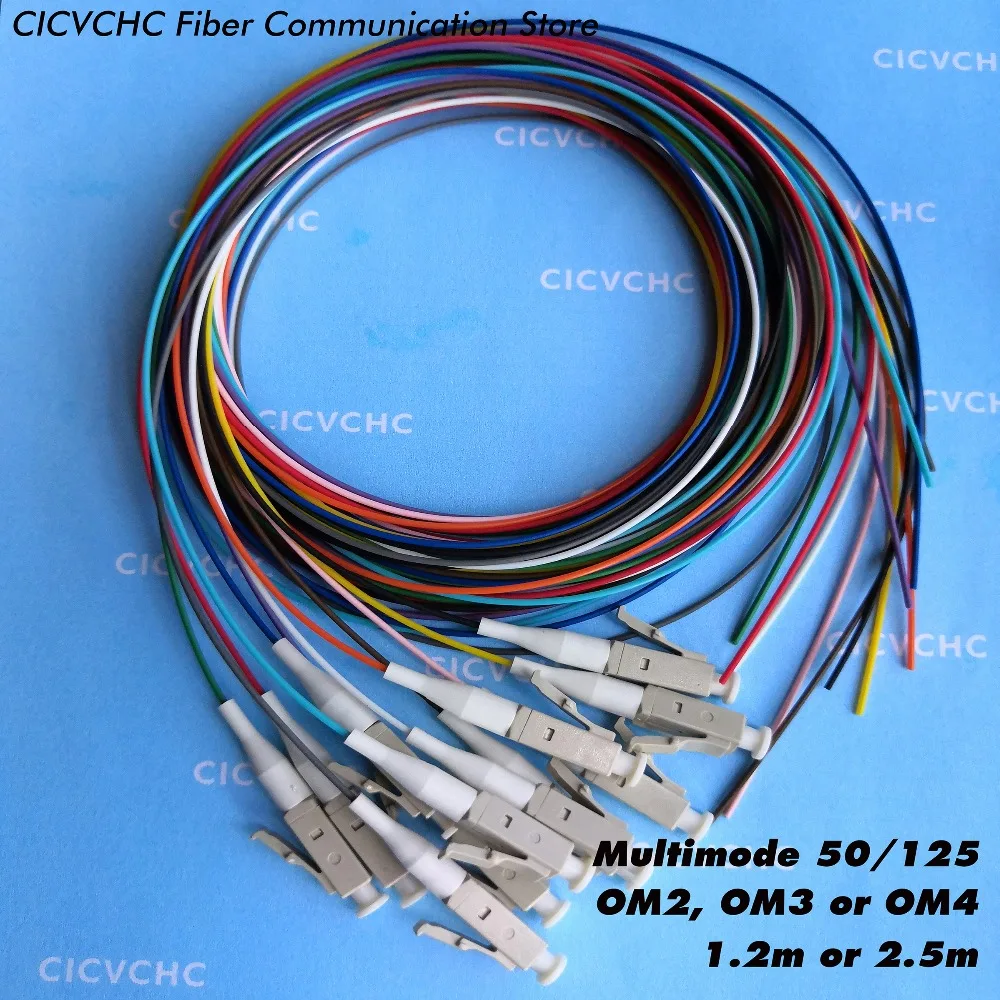 Pigtail In Fibra Ottica SC A 12 Core, Pigtail OM3 Opzionale - Foto 9