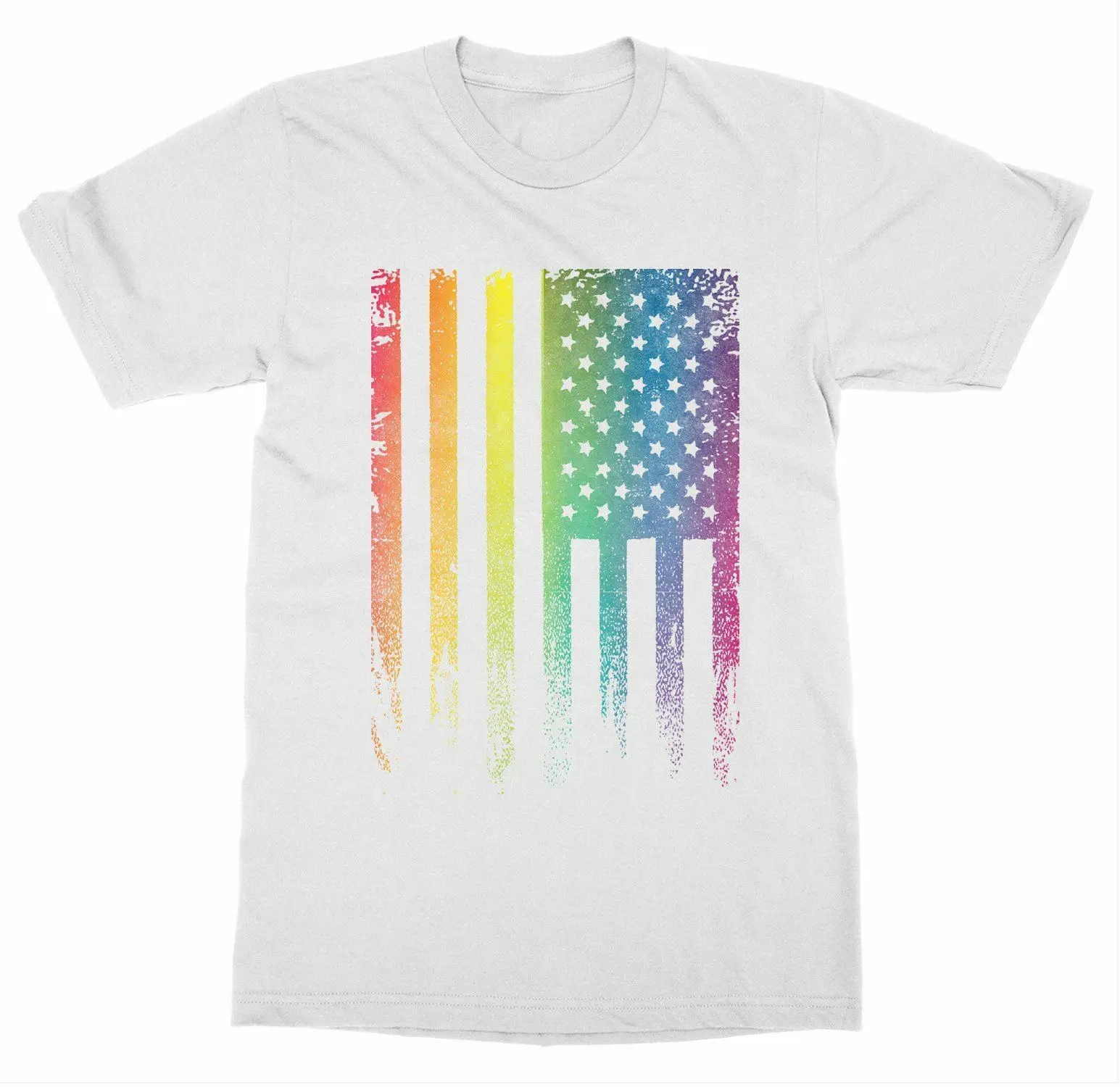 2019 крутая футболка Pride America парад для геев лесбиянок Би пан транс кэйр пол ЛГБТ