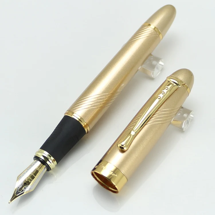 JINHAO X450 металлическая перьевая ручка без коробки для карандашей Роскошные школьные офисные канцелярские принадлежности Роскошные милые ручки для письма подарок - Цвет: 2