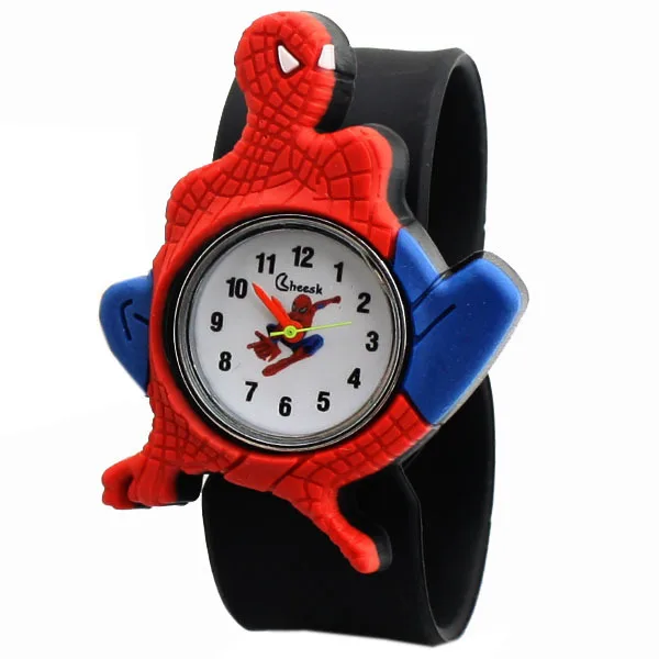 Wholesale 2022 Children's Clock Student Children Boy Spider Man Watches Kids Silicone Cartoon Watch Relogio Masculino Kids Watch