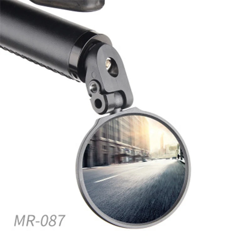 

Bike Rear View Mirror Adjustable Reflective Bicycle Handlebar Grip Rearview Glass
