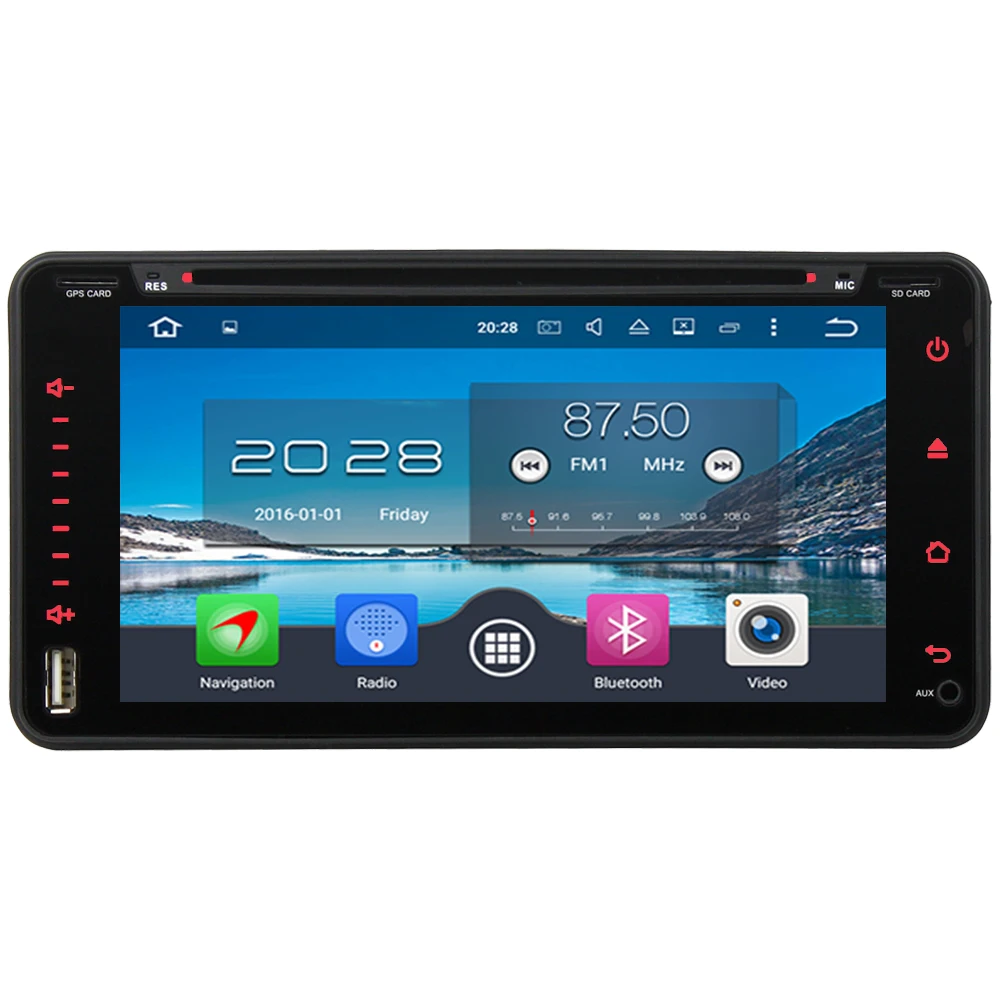 

2DIN 4GB RAM Android 6.0 Octa Core DAB+ Car DVD Radio Player For Toyota Hilux FJ Cruiser Tundra Sequoia Hiace Crown Previa Yaris