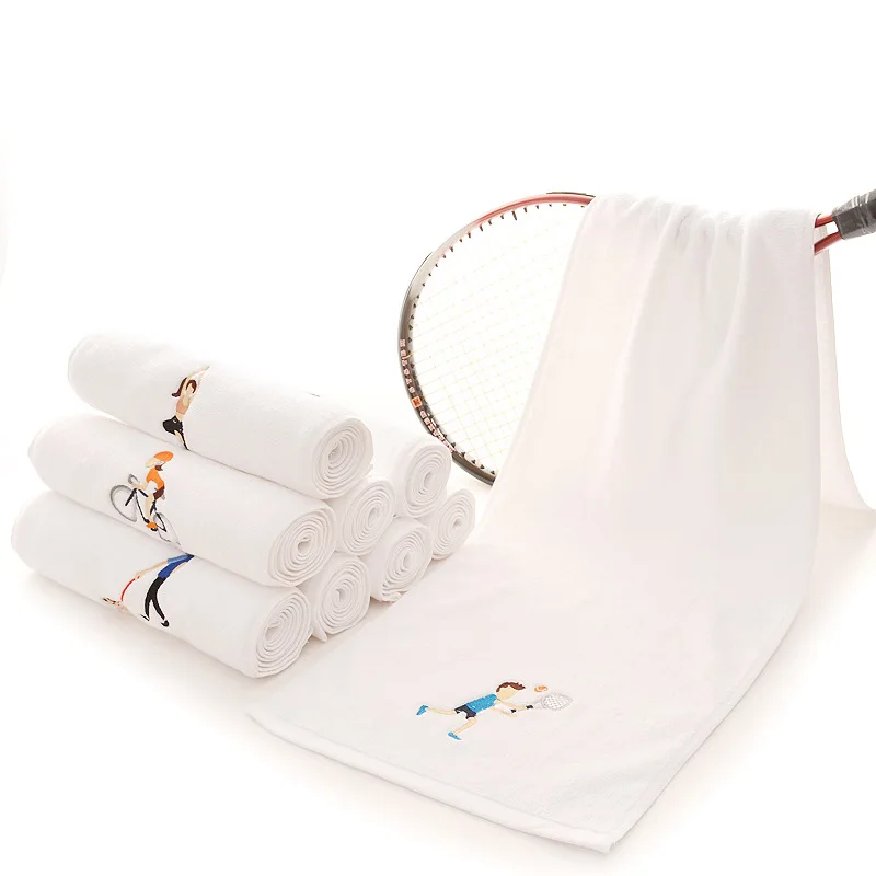 

1PC White 20*110CM Gym Sports Swimming Quick Dry Quick Cooling Towels Fitness/Cycling/Yoga Wipe Sweat Towels