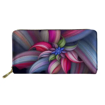 

Noisydesigns Wallet Female Womens Wallets Purses Girls Coin Holders Retro Vintage Floral Print Long Mini Coin Pochette canta