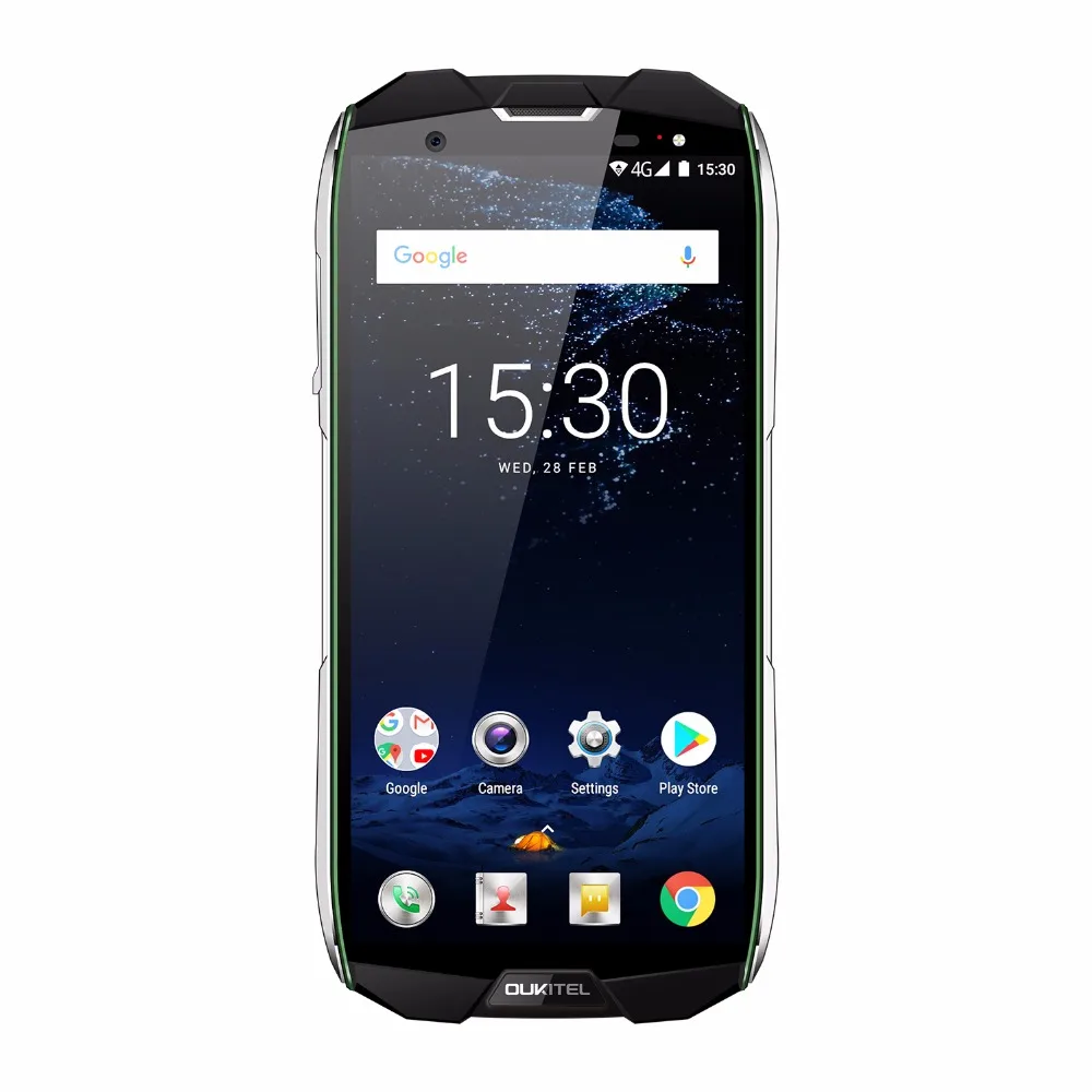 Oukitel WP5000 IP68 Водонепроницаемый 5,7 ''18:9 Helio P25 Восьмиядерный 16MP 4G LTE смартфон 6 ГБ ОЗУ 64 Гб ПЗУ отпечаток пальца мобильный телефон