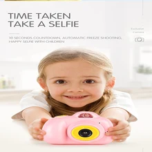 Электронная камера обучающая игрушка мини Детская камера многоязычная функция головоломка игра Запись жизни детский подарок на день рождения