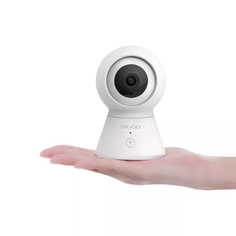 Online DIGOO DG K2 1080P inteligente hogar de la cámara de seguridad IP cámara de seguridad con Sensor de movimiento Compatible con vida inteligente Tuya APP Alexa