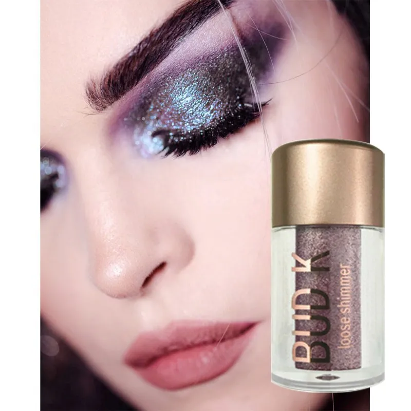 Glitter Eye Shadow Cosmetics Makeup Diamond Lips Loose Eyes Pigment Powder Woman Eye Make Up Metallic Eyeshadow