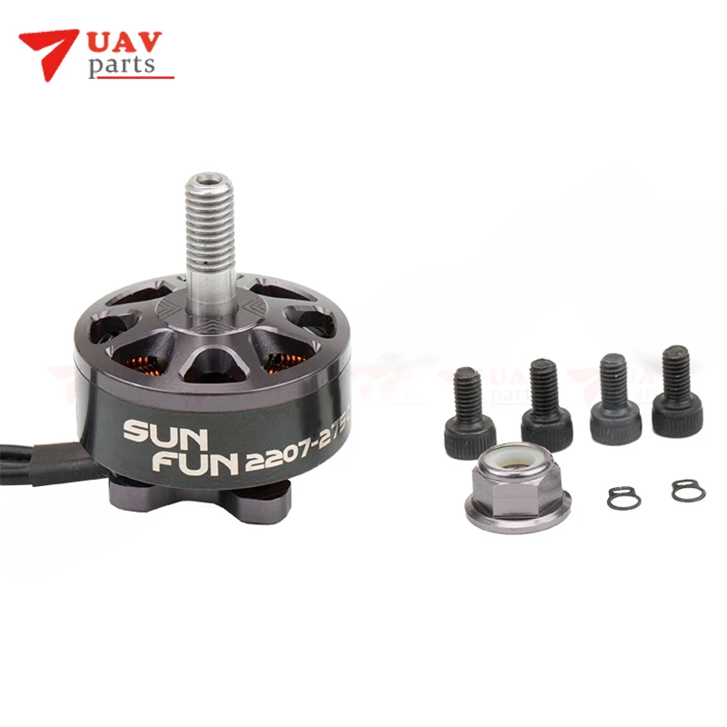 4 шт./лот/DYS SUN FUN 2207 1750KV 2400KV 2750KV CW Thread FPV Racing бесщеточный двигатель для RC Drone Quadcopter