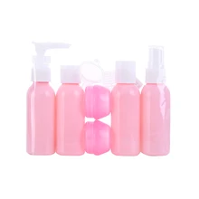 6 шт. легкий портативный красочный набор бутылочек для путешествий бутылка-спрей бутылка для макияжа Шампунь-крем-лосьон парфюмерная Эмульсия