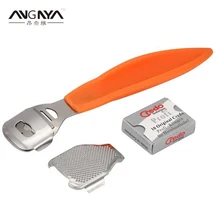 1 компл. Германии кукурузы Цвет кутикулы резак для удаления ног рашпиль Нержавеющая сталь лезвия педикюр Инструменты для feetheel жесткий мертвой кожи