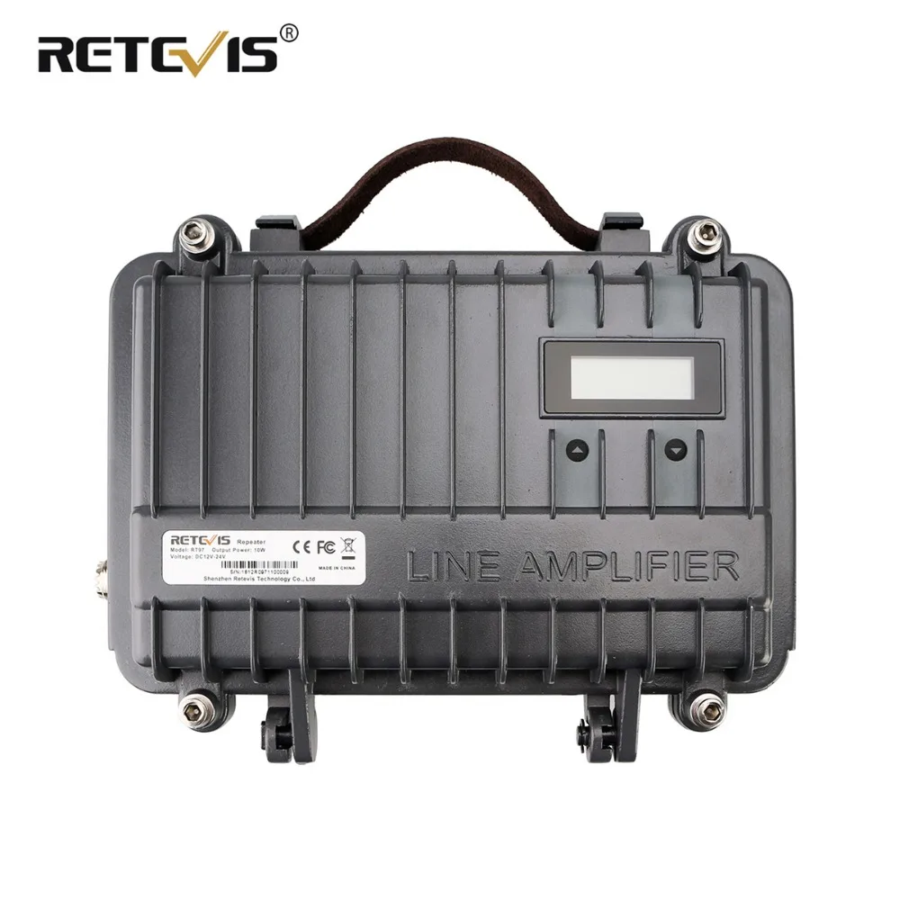 

Customized RETEVIS RT97 Portable Two Way Radio Mobile Repeater UHF (or VHF) For Analog Walkie Talkie Long Range Communication