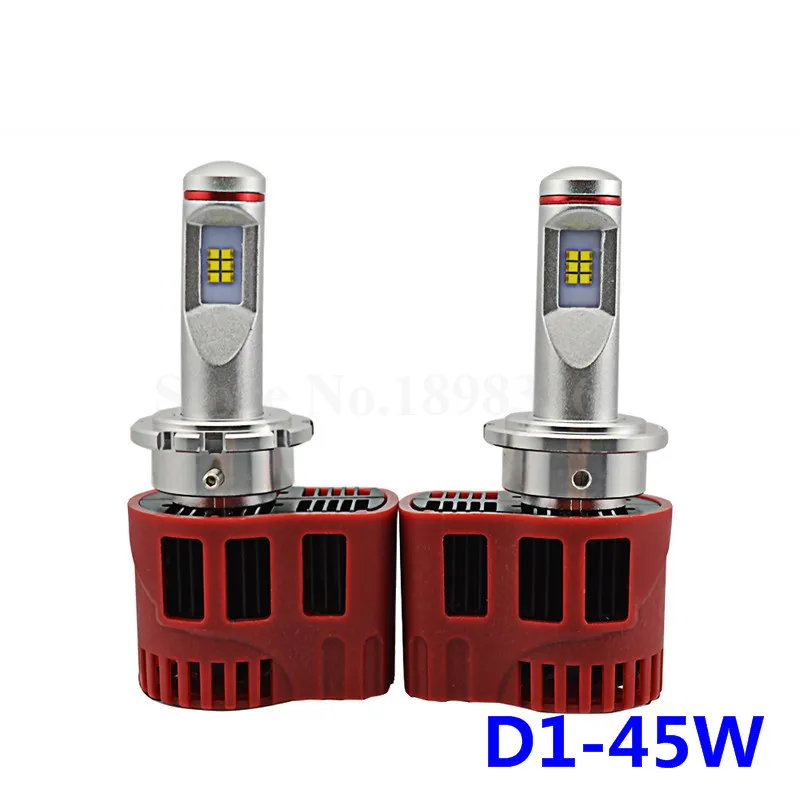 

2pcs Car LED Headlamp Bulbs P6 90W 9000LM D1 D2 D3 D4 Car LED Headlight Conversion Kit 6000K White Super Bright