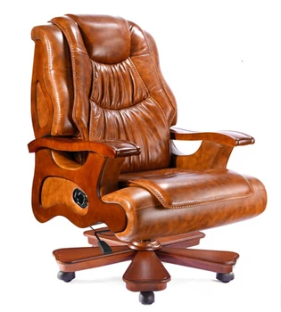 Leather chairs leather chair wood office chair, president chair reclining massage chair lift computer replica fritz hansen swan chair leather