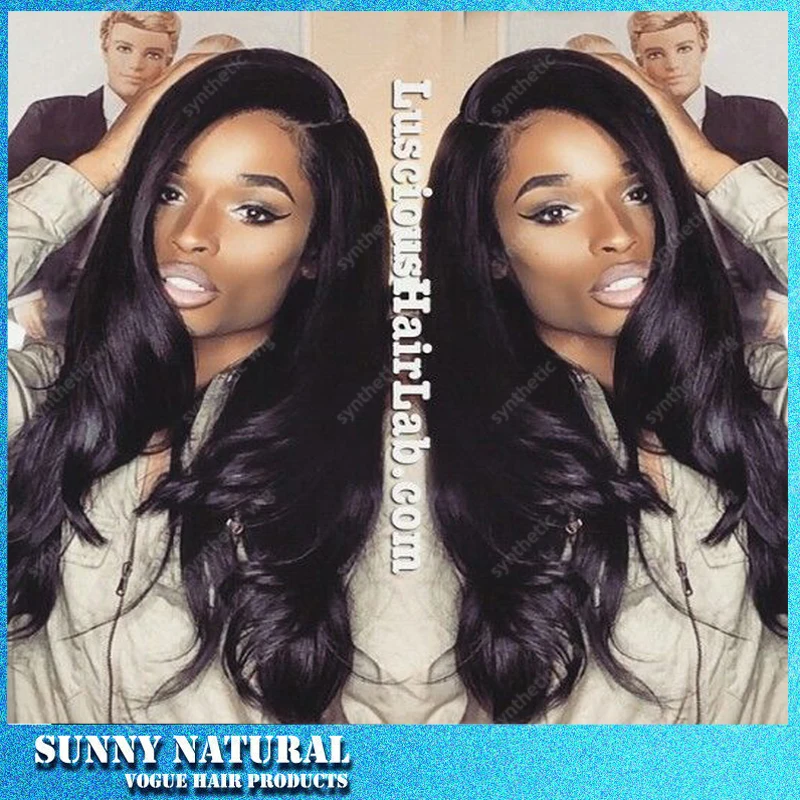 Synthetic Lace Front Wig With Baby Hair Cheap Synthetic Wigs Long