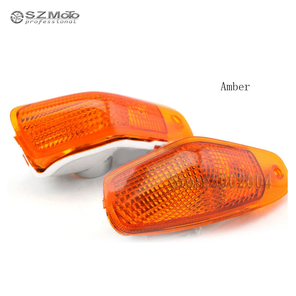 

For KAWASAKI ZZR400 ZZR600 ZX600E 1994-2004 Motorcycle Accessories Front Turn Signal Indicator Light Lamp Lens