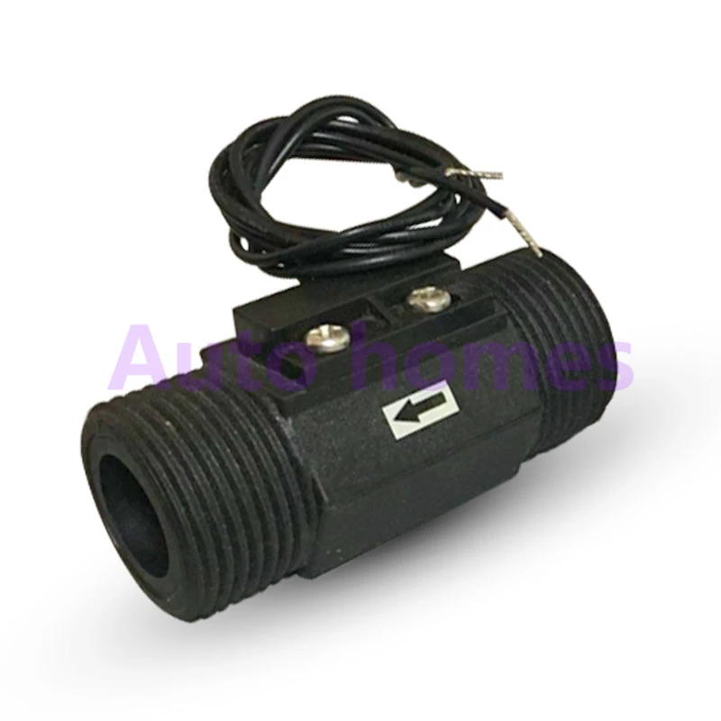 

Water flow sensor switch Magnetic Plastic Water Flow Sensor Switch G1/2 G3/4
