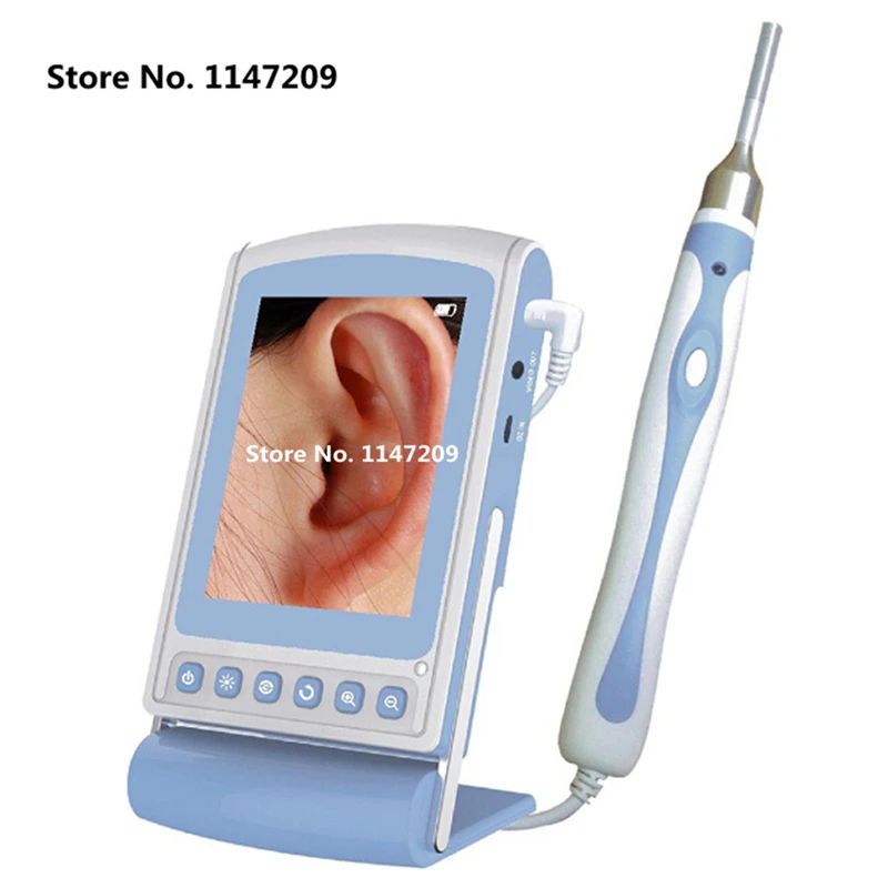 2017 Healthcare Pocket otoscope Ear Scope nose scope Oral Cavity Tester