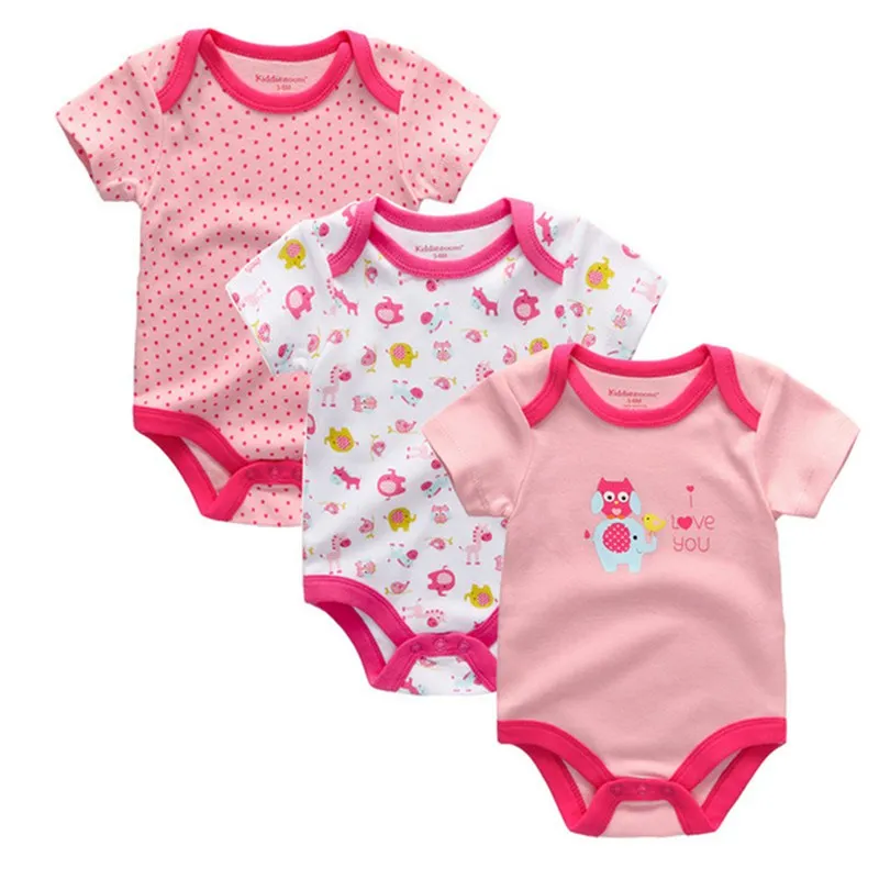 Одежда для новорожденных bebe ropa боди хлопковый костюм с короткими рукавами и принтом для малышей Одежда для маленьких мальчиков и девочек Комбинезон и пижама - Цвет: BDS3101