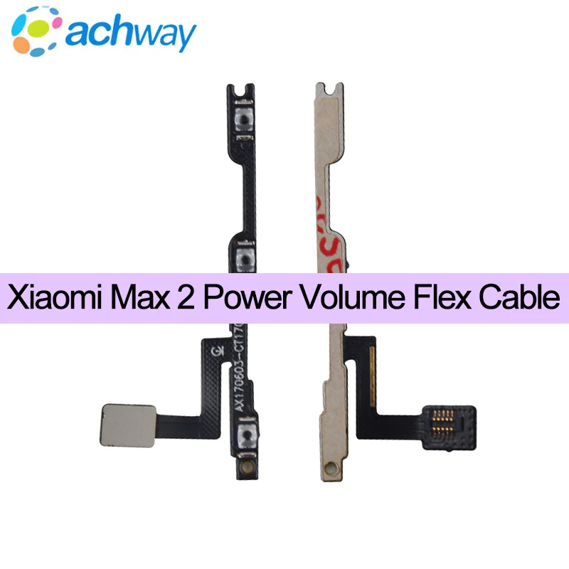 For Xiaomi Max 2 Power Volume Flex Cable