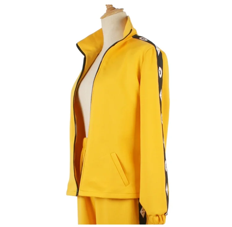  New PUBG Game Playerunknown's Battlegrounds Cosplay Costume Little Yellow Sports Clothes+Pants Suit