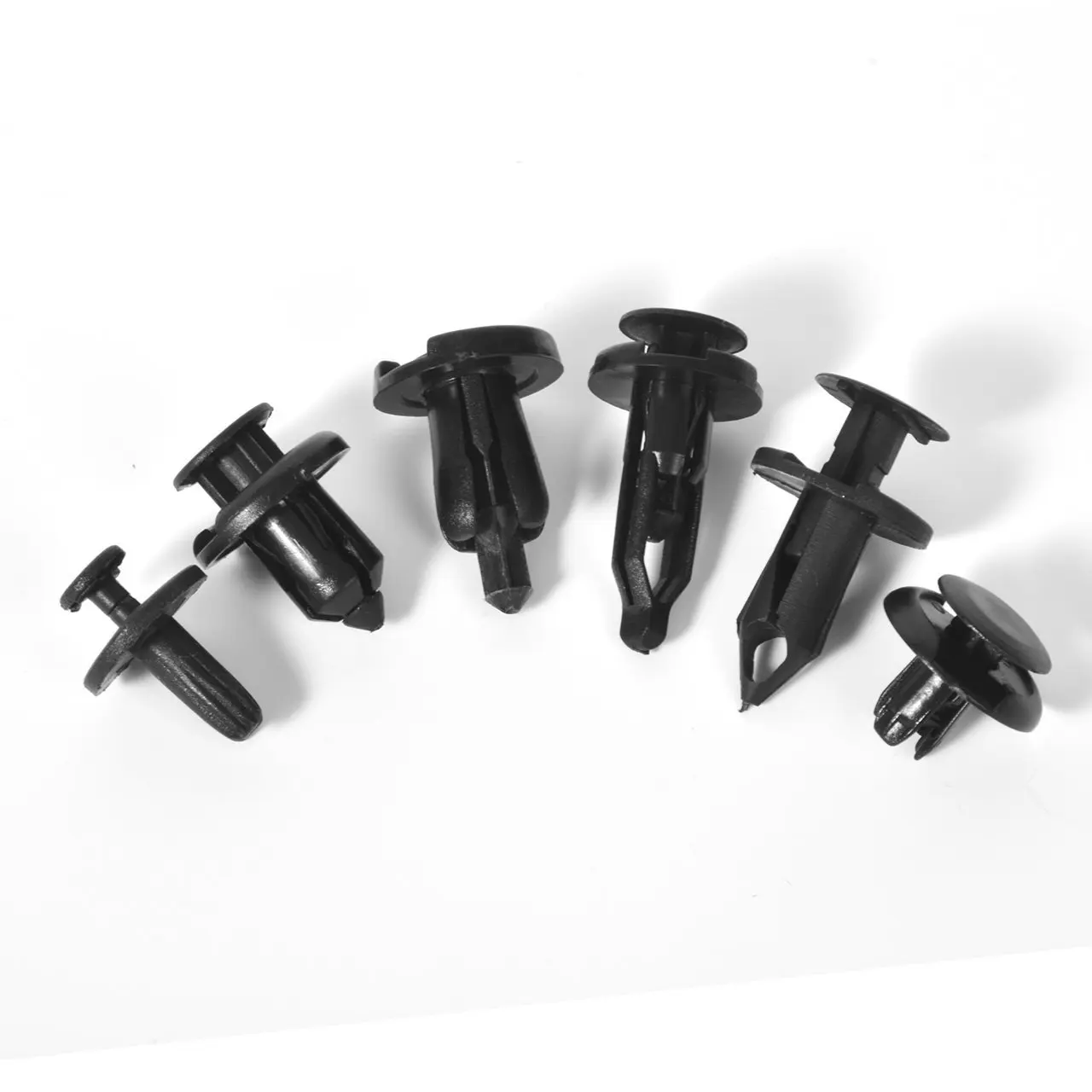 Najtaniej 240 sztuk plastikowe uchwyty samochodowe wykończenia osłona przeciwbłotna wykończenia Push nity samochodowe dla Subaru Alcyone Brz Dex Forester Impreza Wrx Sti Justy